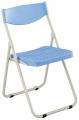 烤漆塑鋼合椅-藍