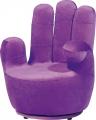 五指休閒沙發-紫